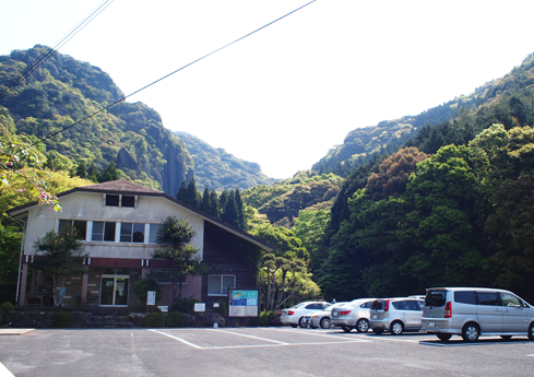 竜門ダム駐車場