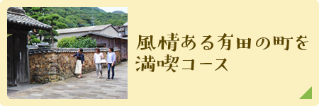 風情ある有田の町を満喫コース