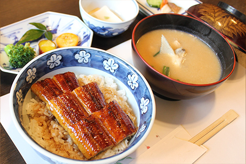 鯉こく・うな丼定食